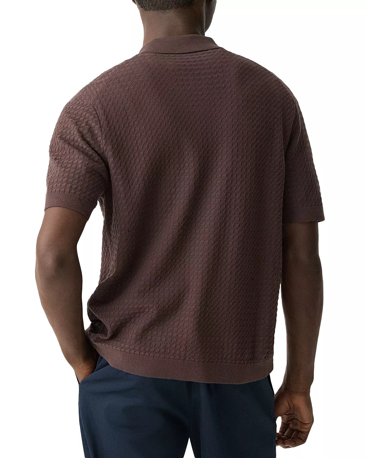 Cairn Short-Sleeve Sweater in Cotton - 3