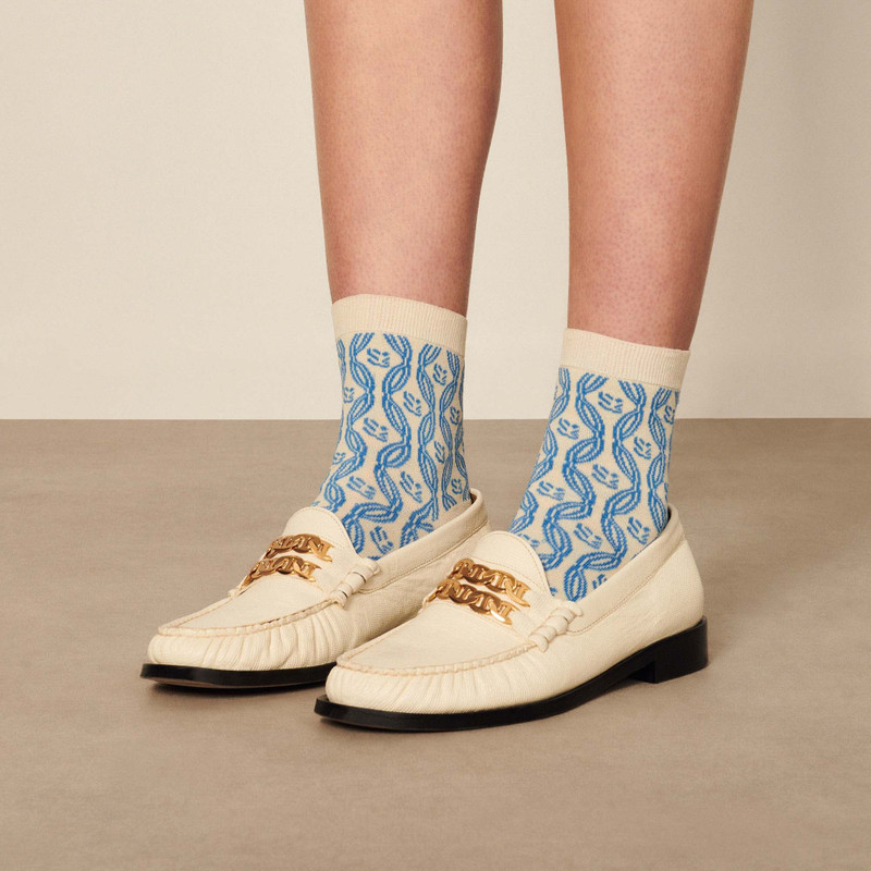 Sandro Double S jacquard socks outlook