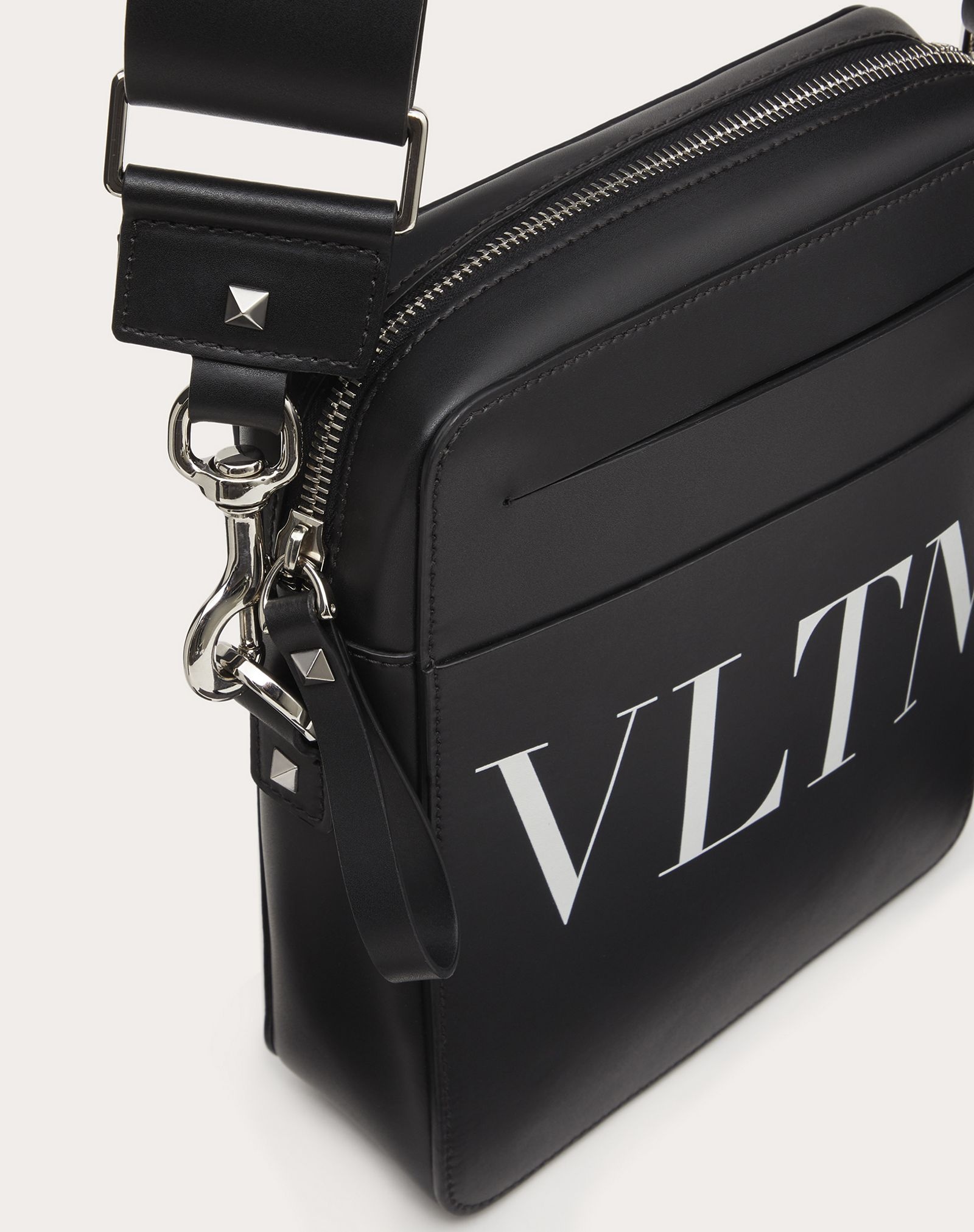 SMALL LEATHER VLTN CROSSBODY BAG - 5