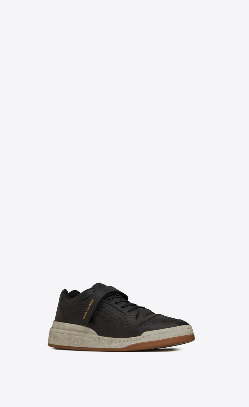 sl24 sneaker in used-look leather 4