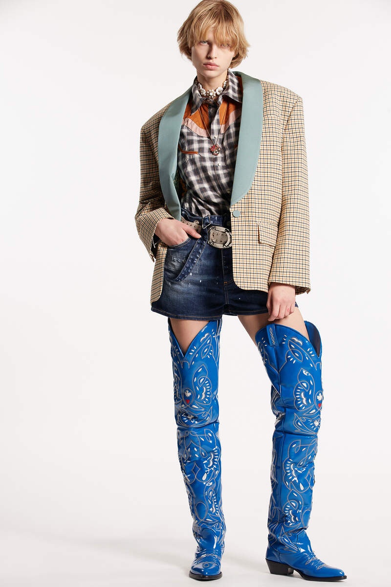 80'S ONE BUTTON BLAZER - 1