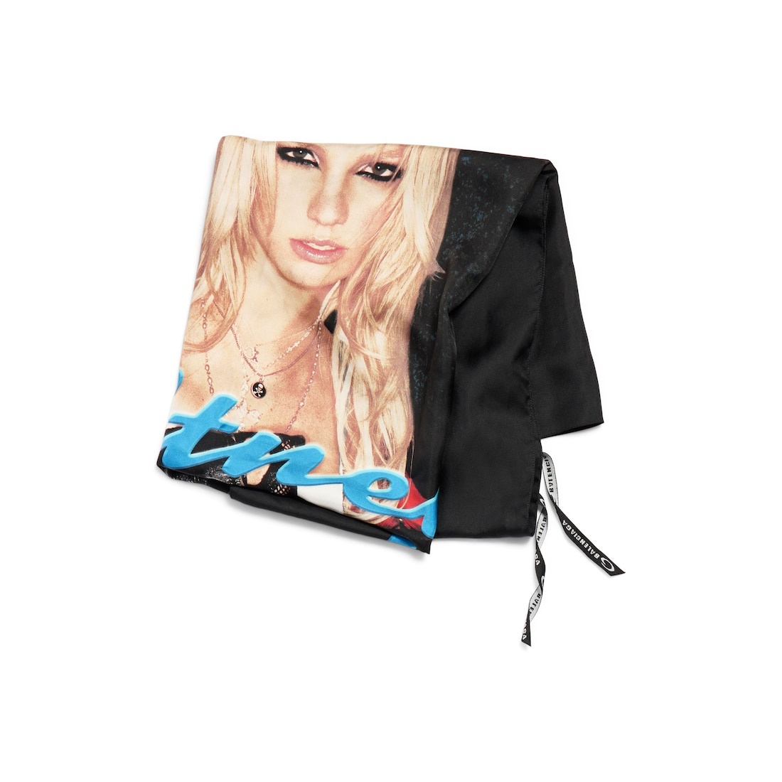 Balenciaga Music | Britney Spears Series Flag in Black/blue - 3