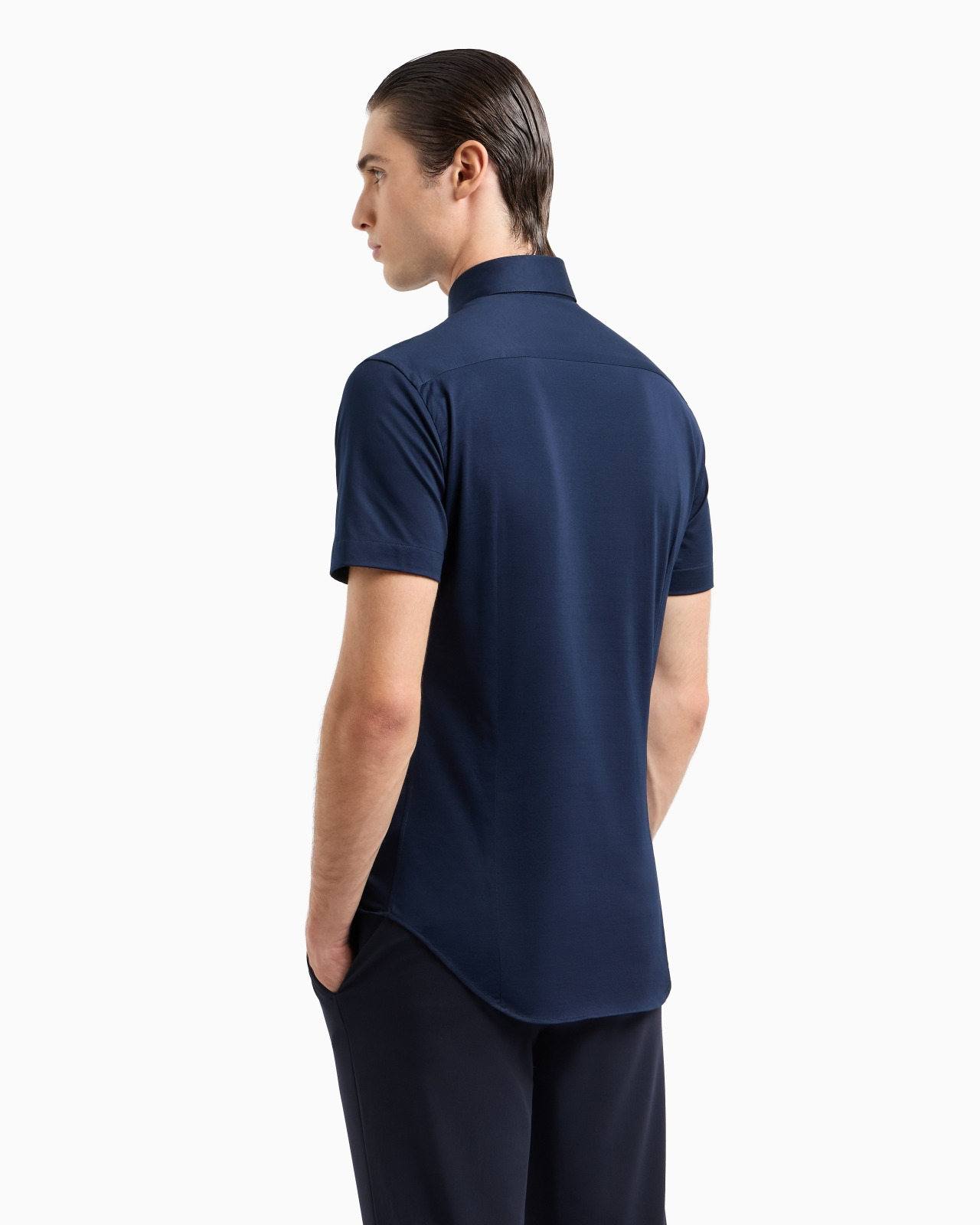 Short-sleeved, cotton-jersey shirt - 3