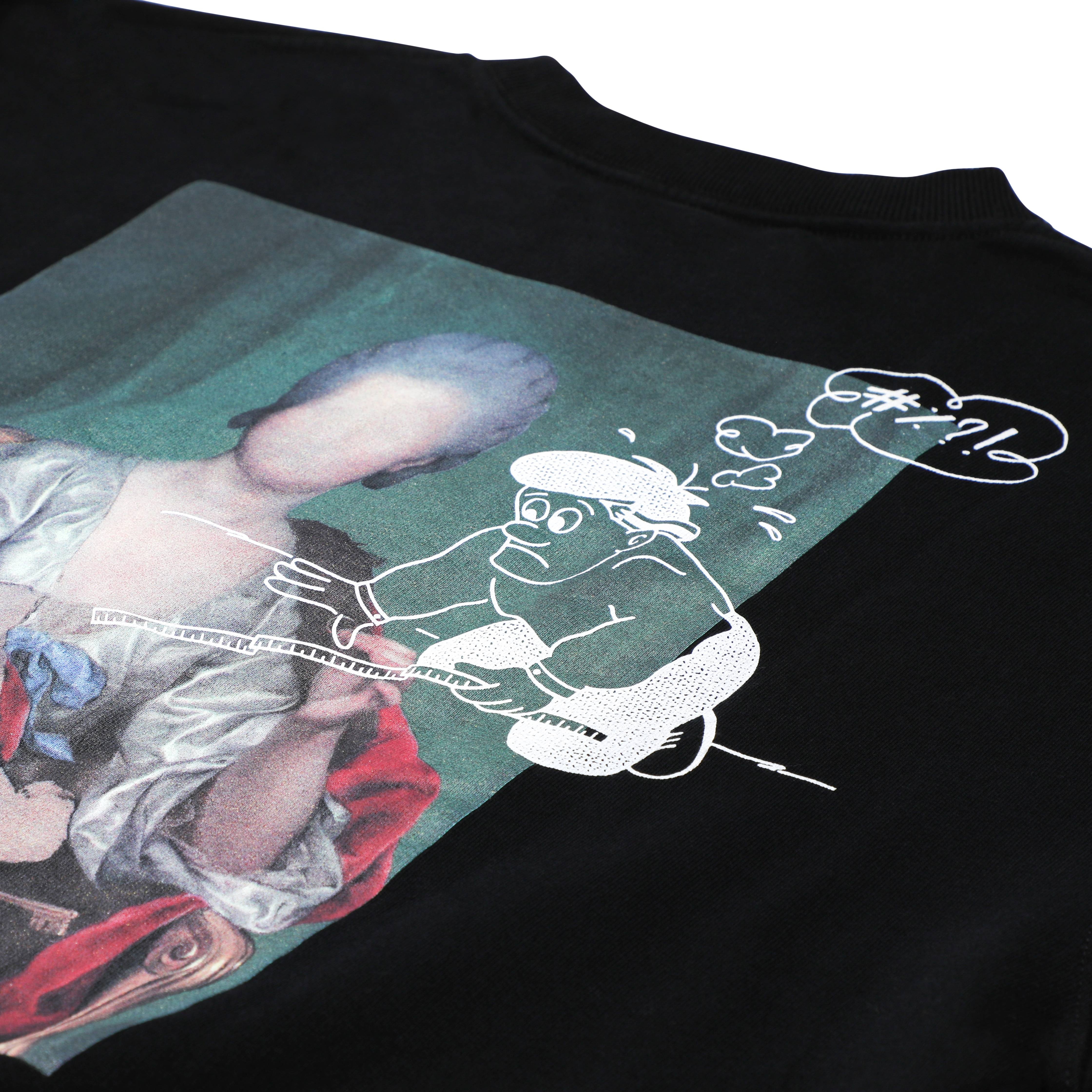 Off-White Diag Mariana De Silva Over Crewneck 'Black' - 3