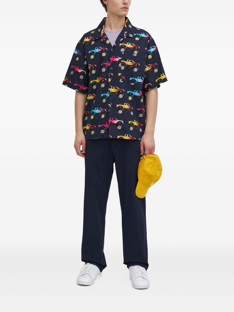 HUGO short-sleeve patterned shirt outlook