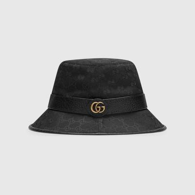 GUCCI GG canvas bucket hat with Double G outlook
