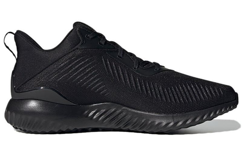 adidas Alphabounce EK Shock Absorption Wear-resistant Non-Slip Low Tops Black GY5403 2