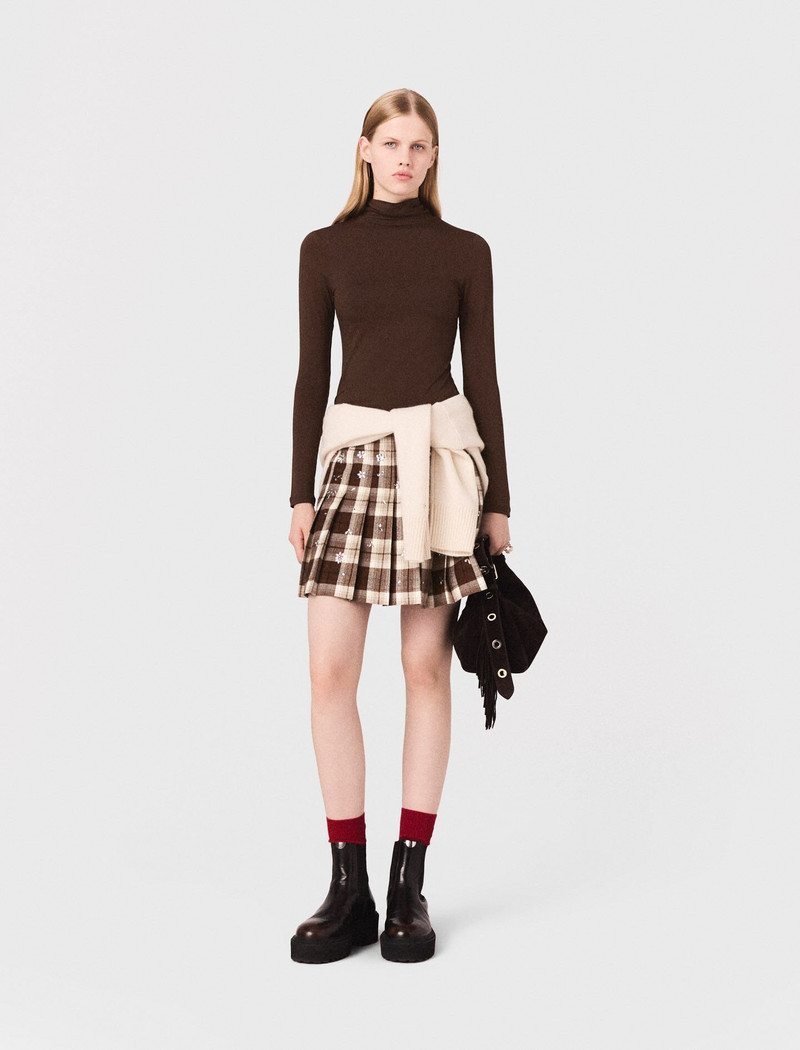 maje Roll neck T-shirt outlook