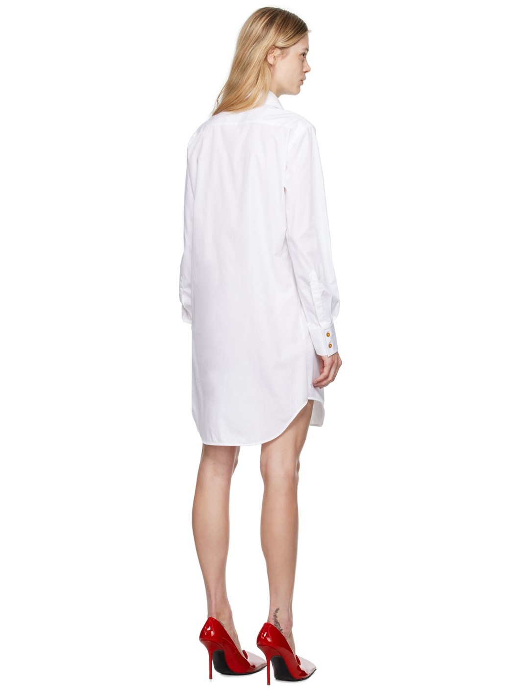White Heart Minidress - 3