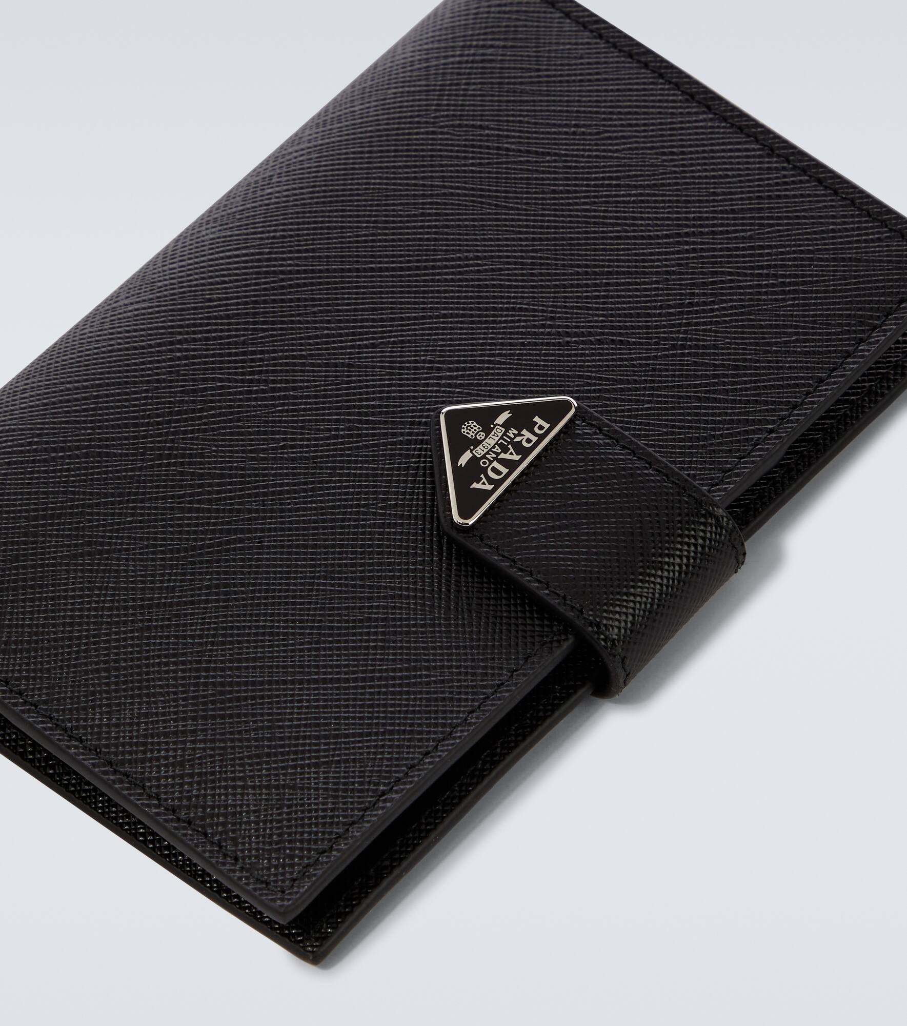 Saffiano leather billfold wallet - 4