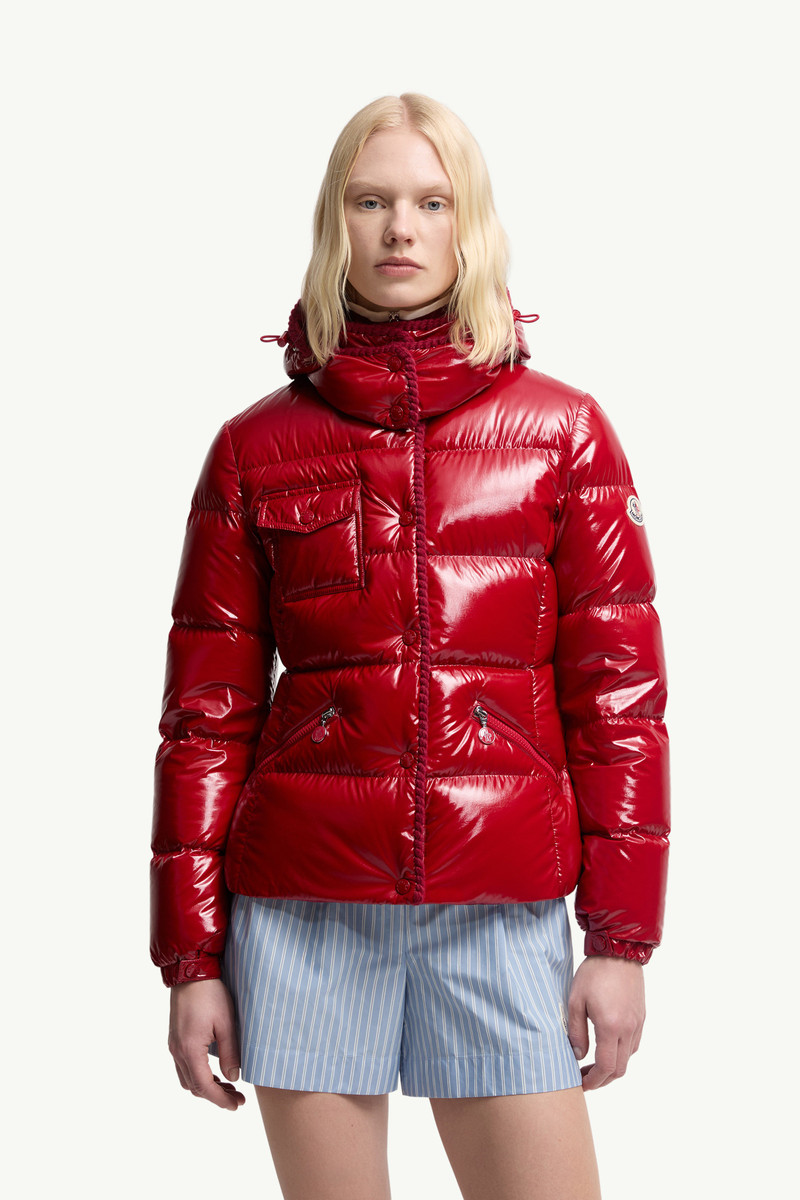 Glareins Braided Trim Hooded Short Down Jacket 3
