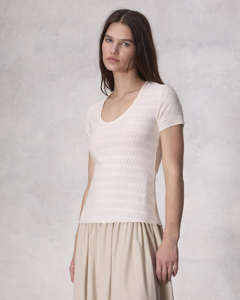Julia Tee Stretch Jersey T-Shirt 2