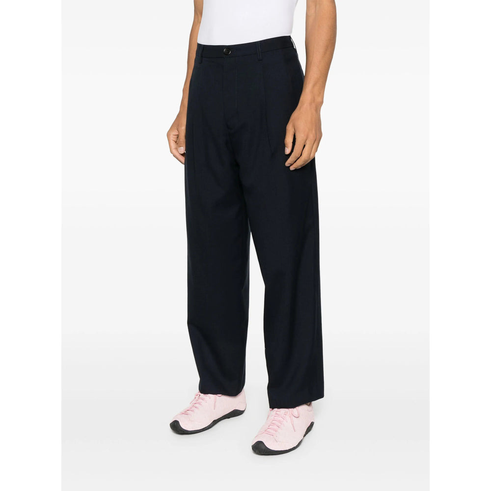 Marni Blue Trousers - Regular & Straight-Leg Trousers Men - 5