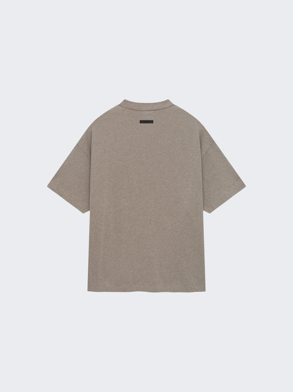 Heavy Crewneck Tee Heather Grey - 2