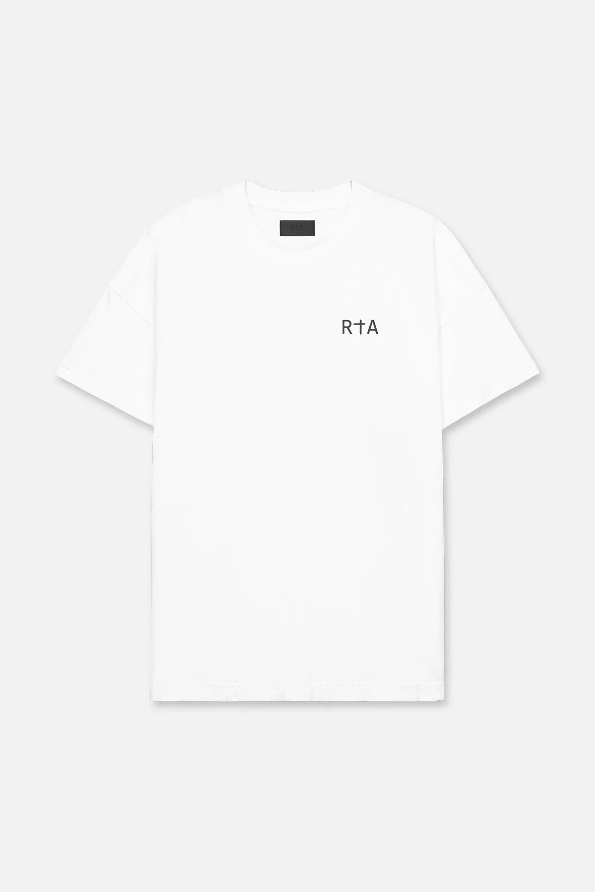 COLIN SHORT SLEEVE TEE | WHITE CHEST LOGO - 1
