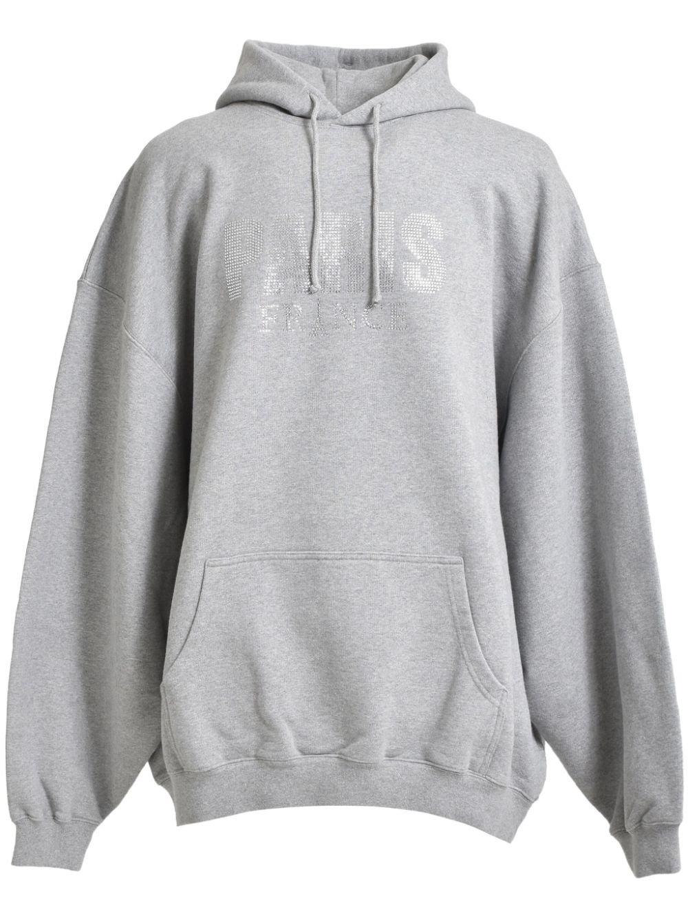 stud-embellished hoodie - 1