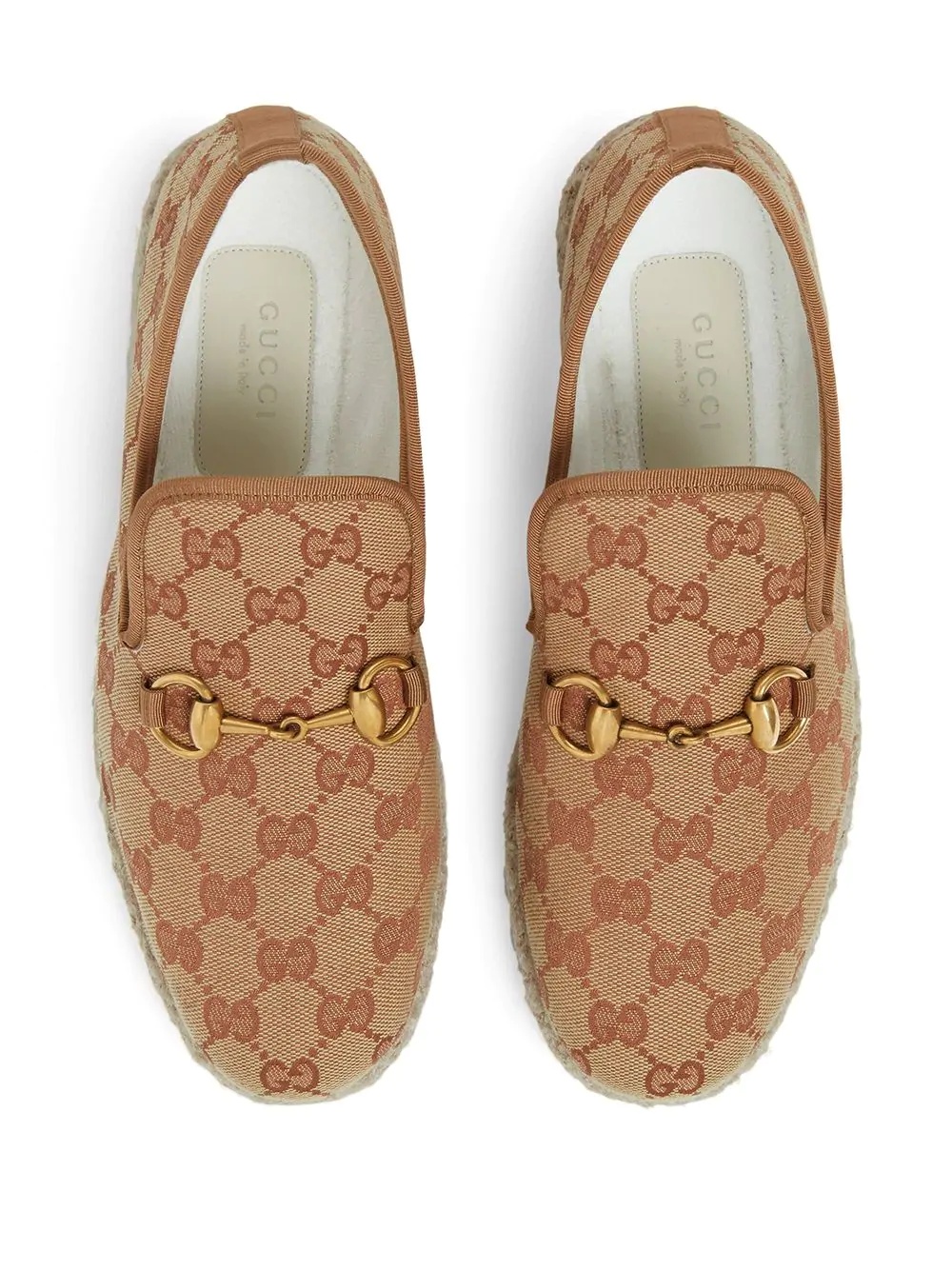 GG print loafers - 4