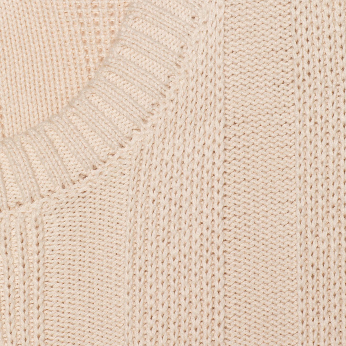 Knit cotton sweater with Interlocking G - 2