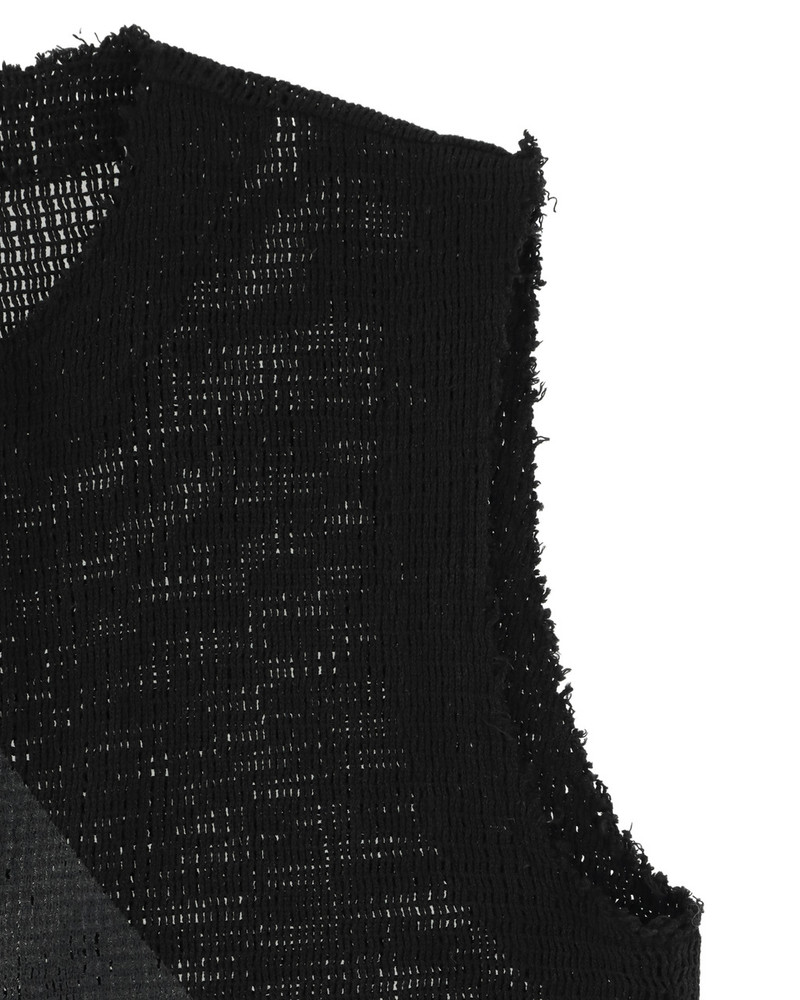 ZIP-UP LOGO MESH VEST 8