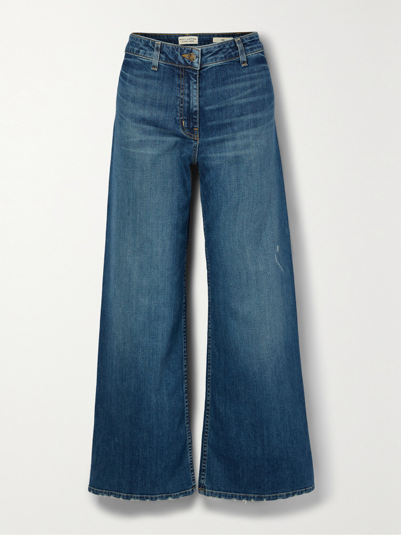 Megan High-rise Wide-leg Jeans 1