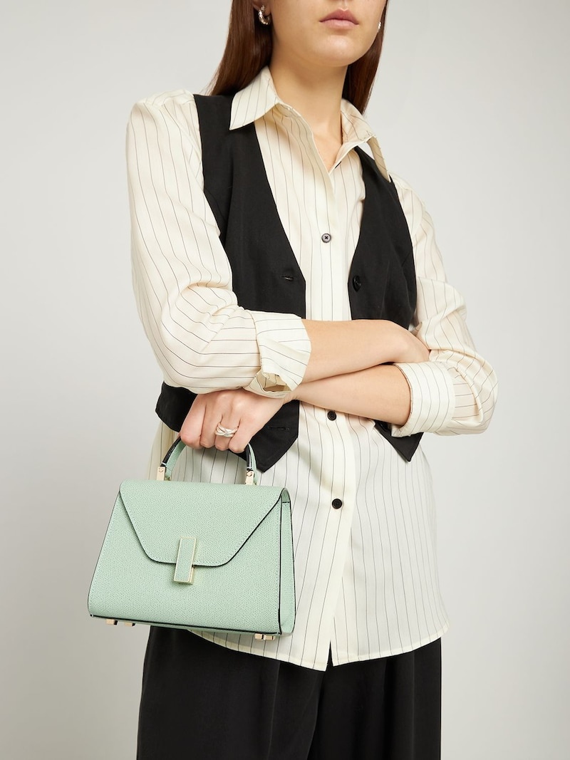 Micro Iside leather top handle bag - 3