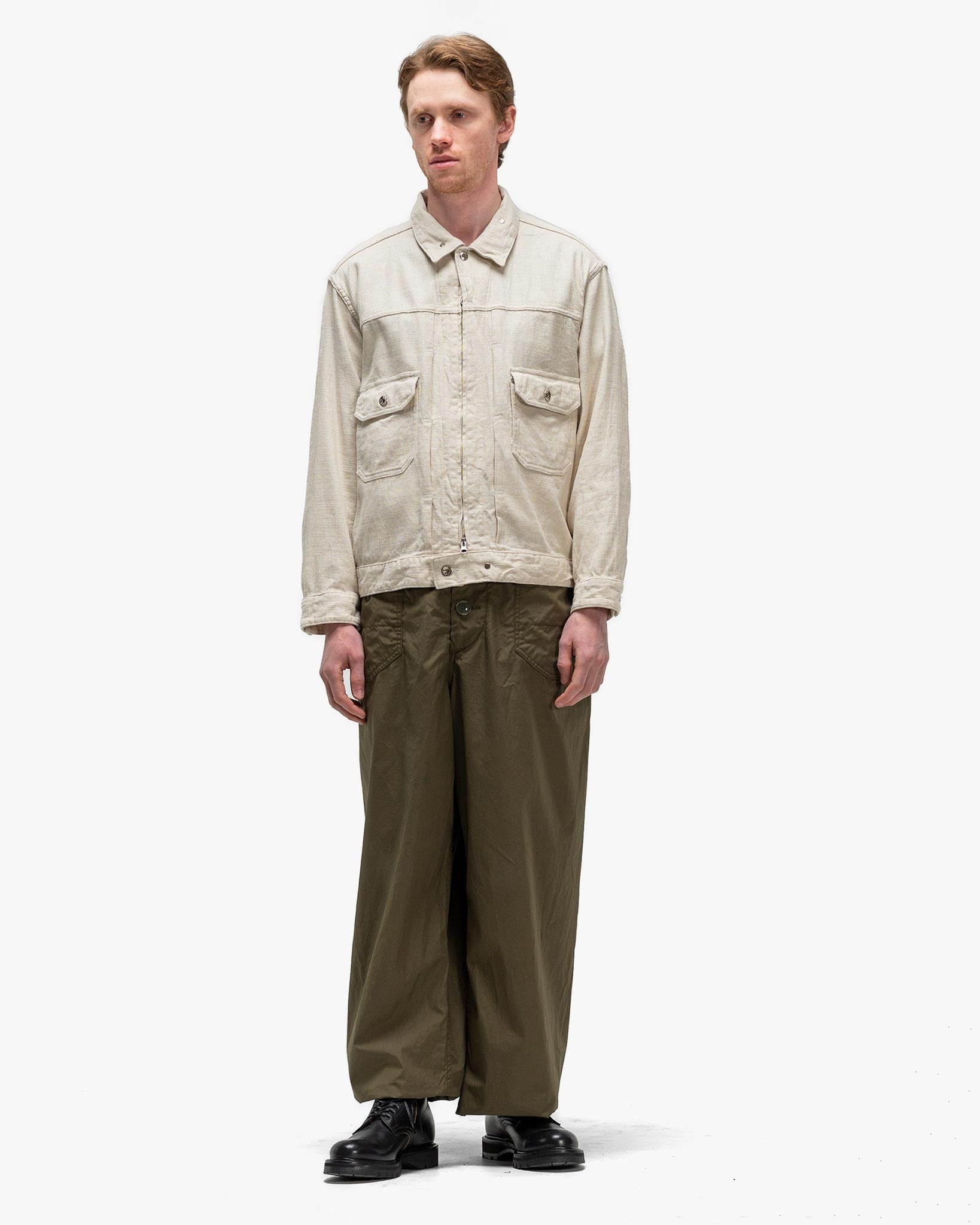 Trucker Jacket CL Java Cloth Natural - 2