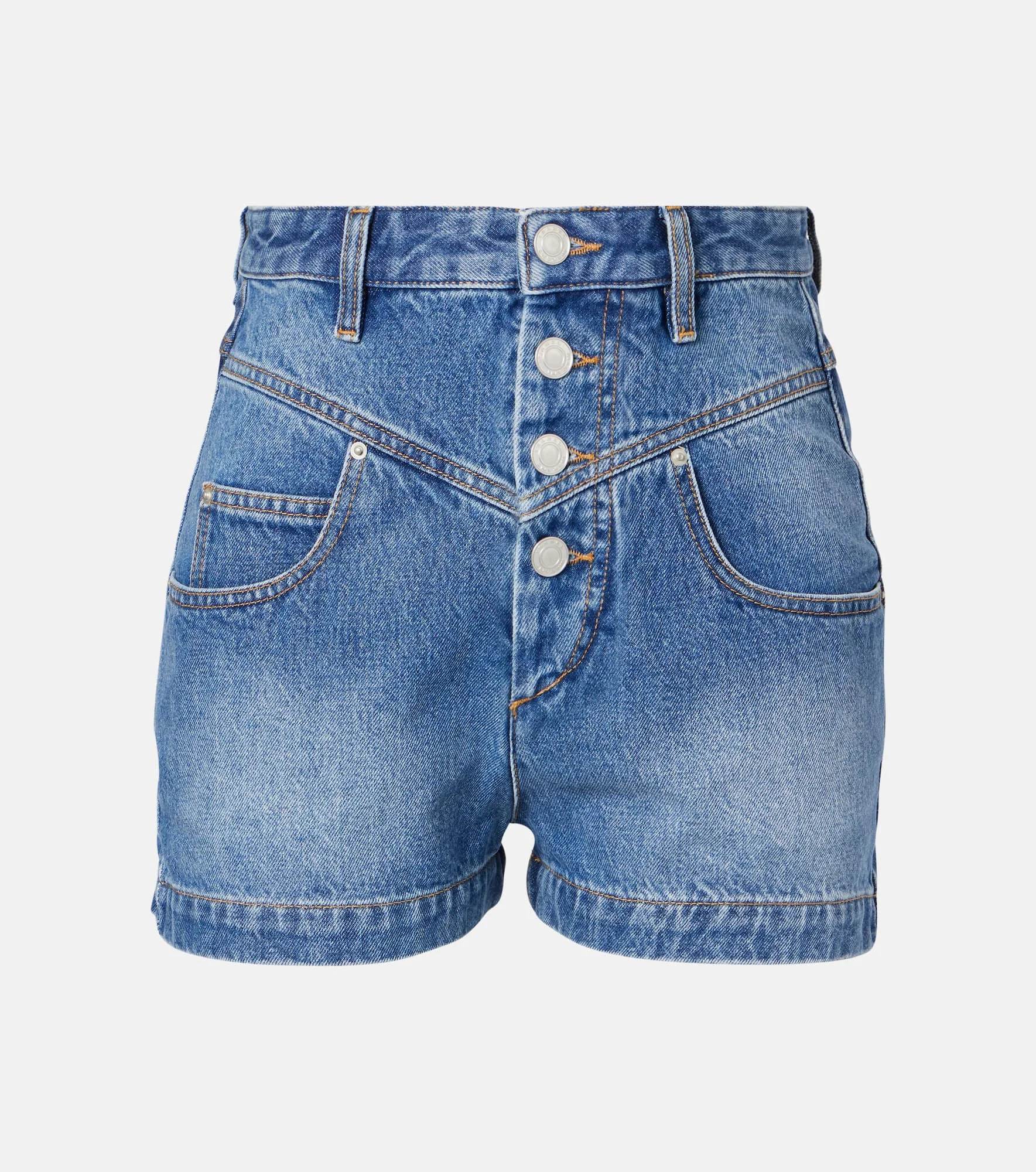 Denim shorts - 1