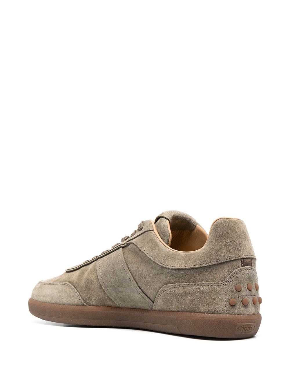 panelled low-top sneakers - 3