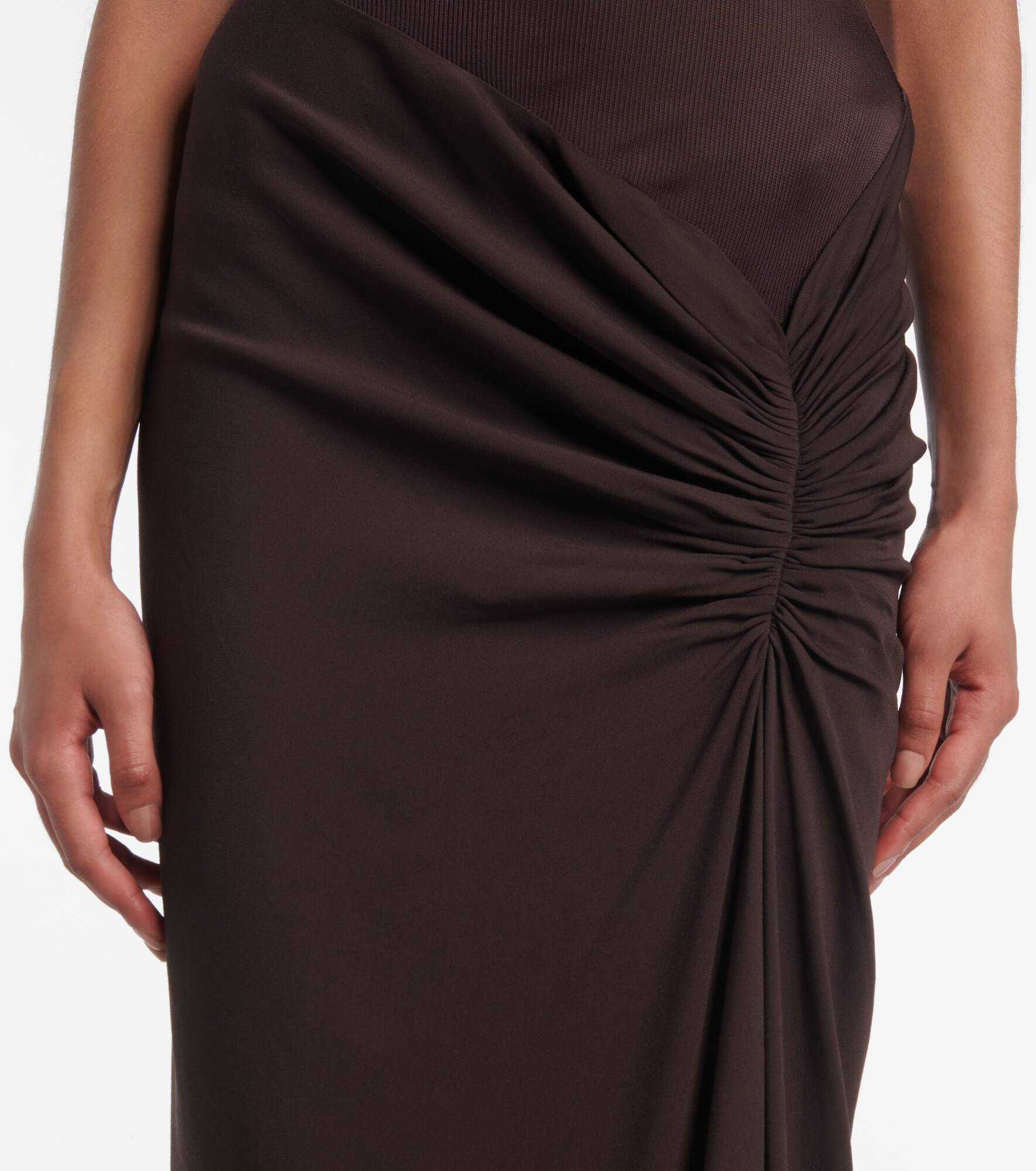 Jersey maxi dress - 5
