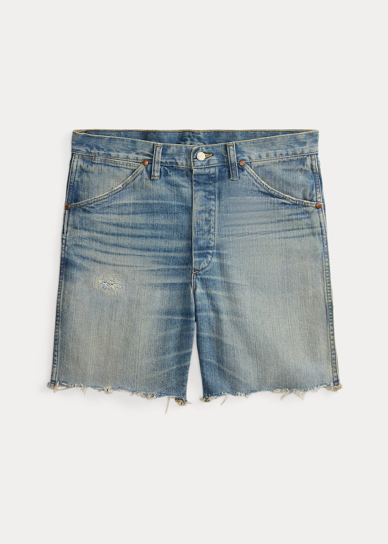Straight Fit Byran Denim Short 1