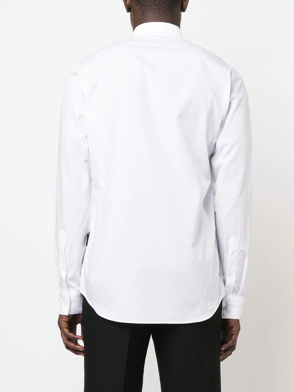 logo-print long-sleeve shirt - 3