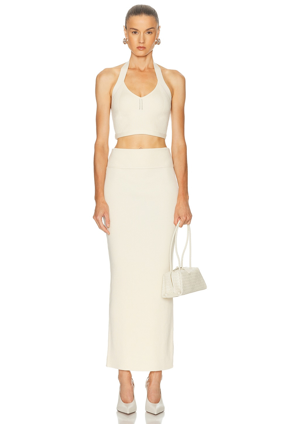 Knit Column Skirt - 5
