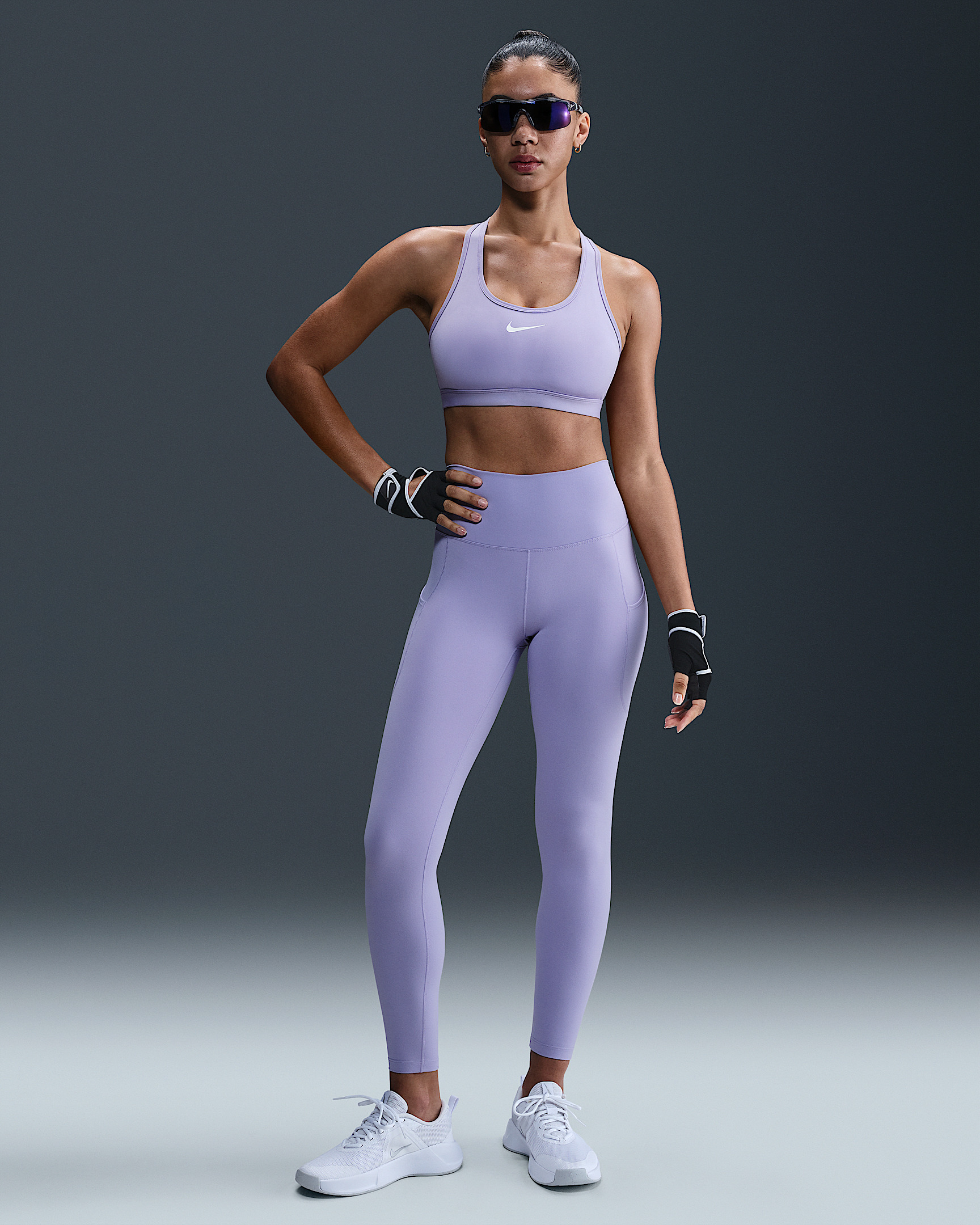 Nike One Women's High-Waisted 7/8 Leggings with Pockets - 1