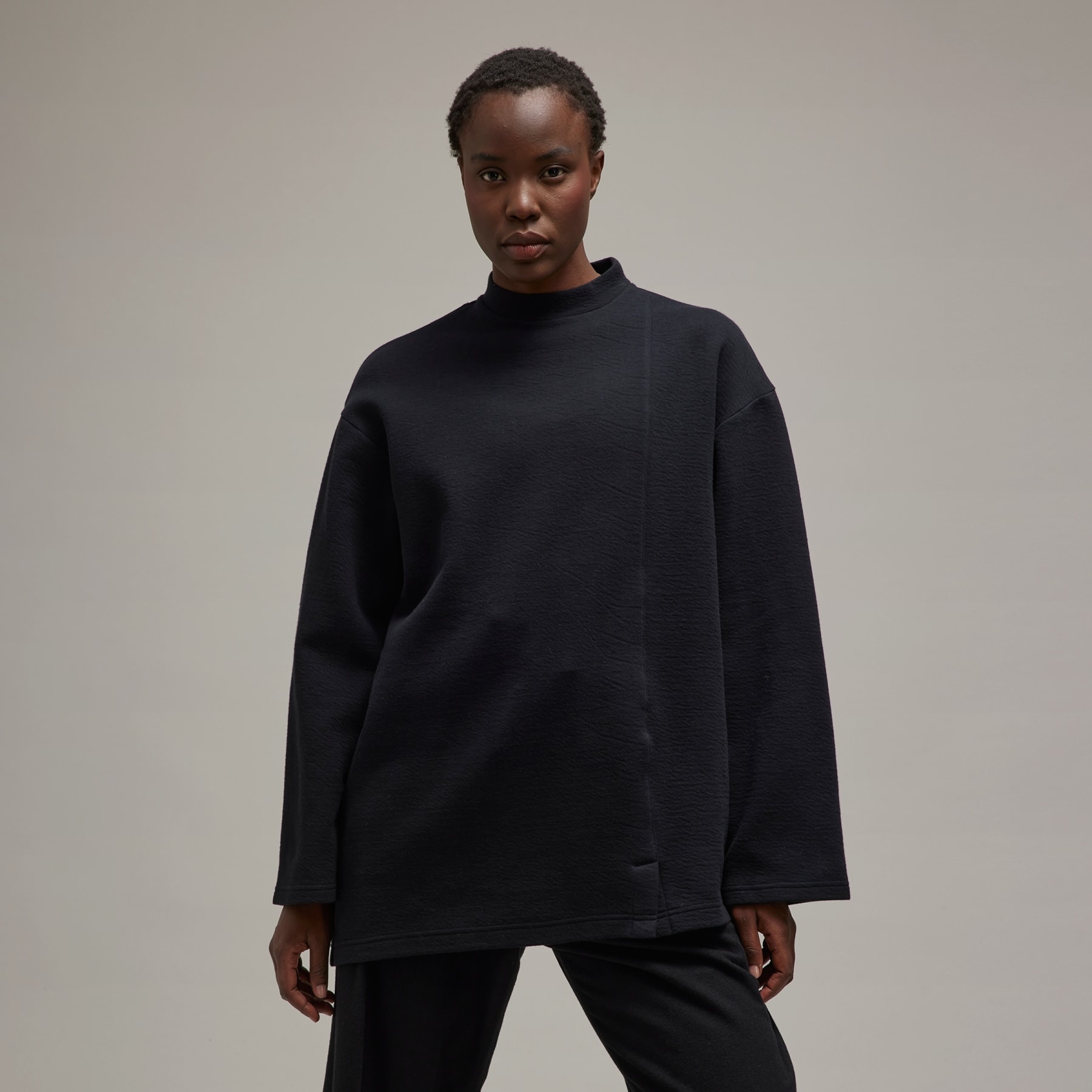 Y-3 Natural Spacer Loose Long Sleeve Tee - 2