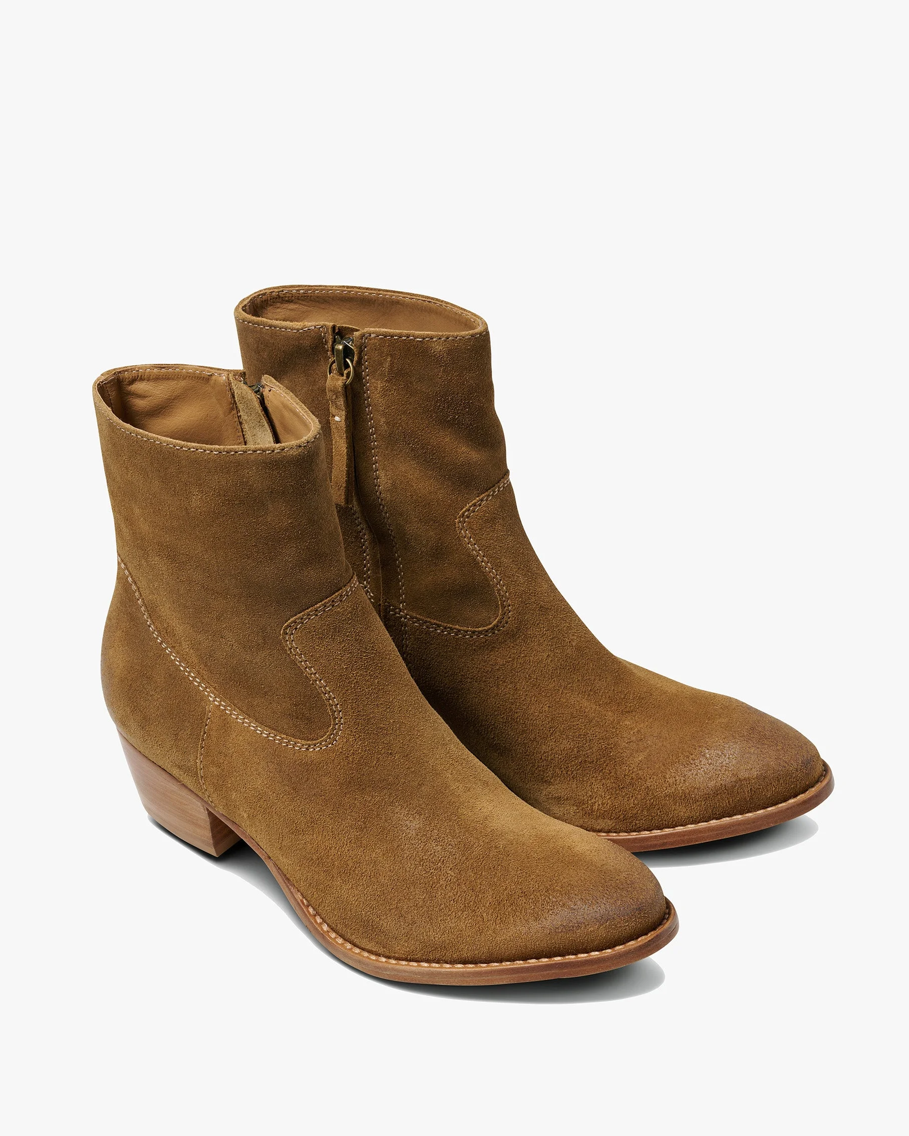 Cuervo Suede Heeled Boot - 1