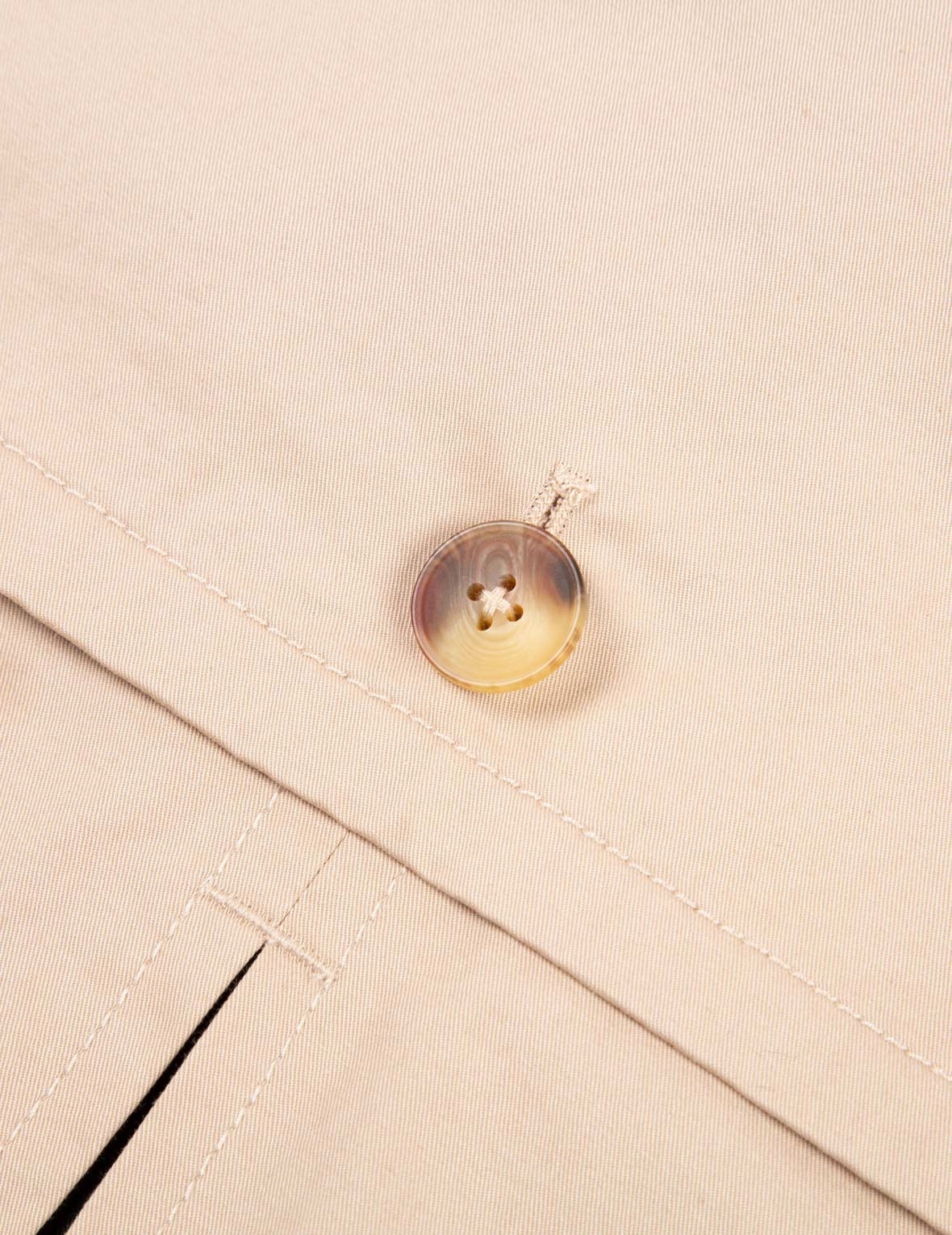 LOGO EMBROIDERED TRENCH COAT - 16