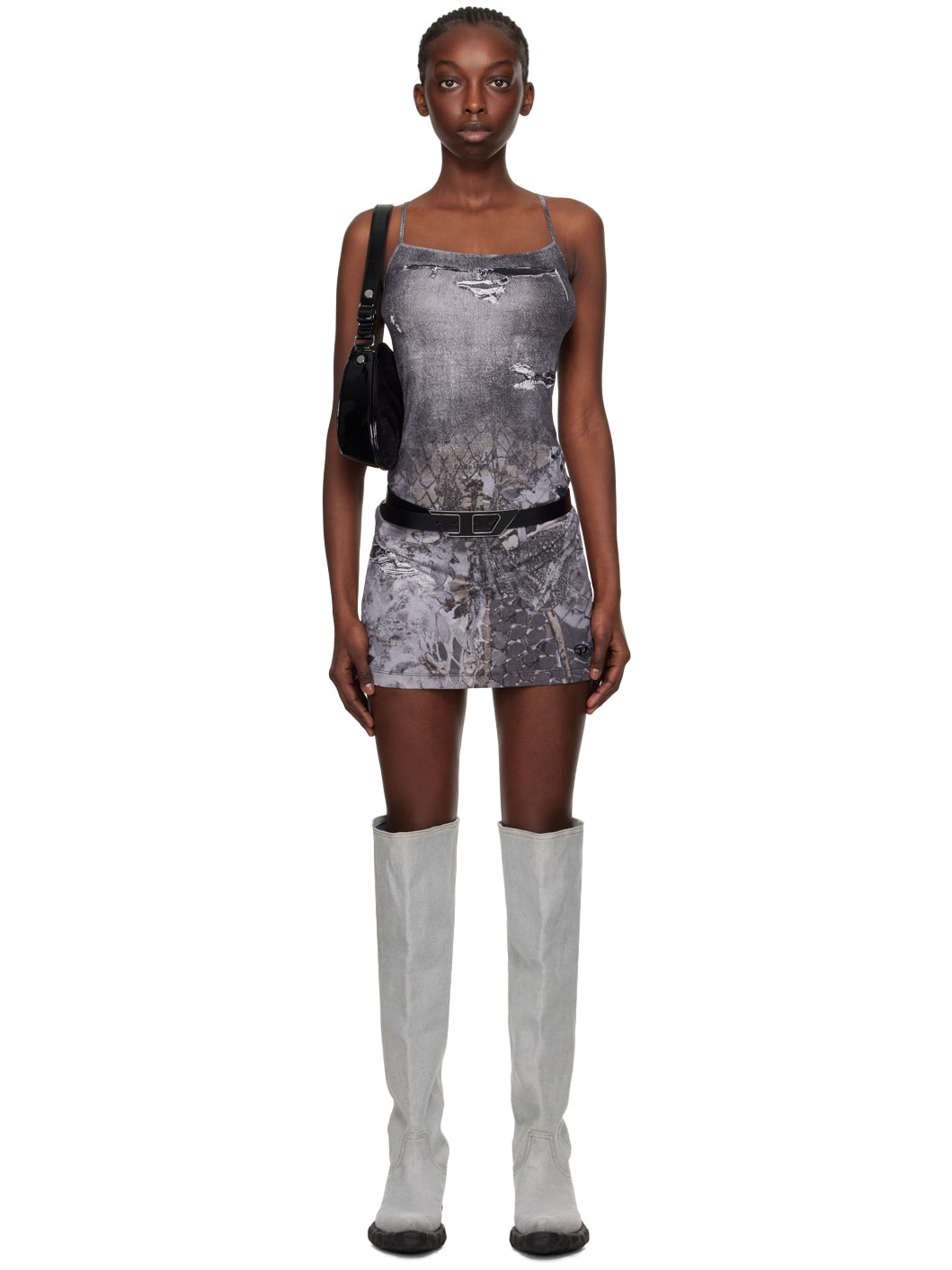 Gray D-Hoppyn Minidress - 1