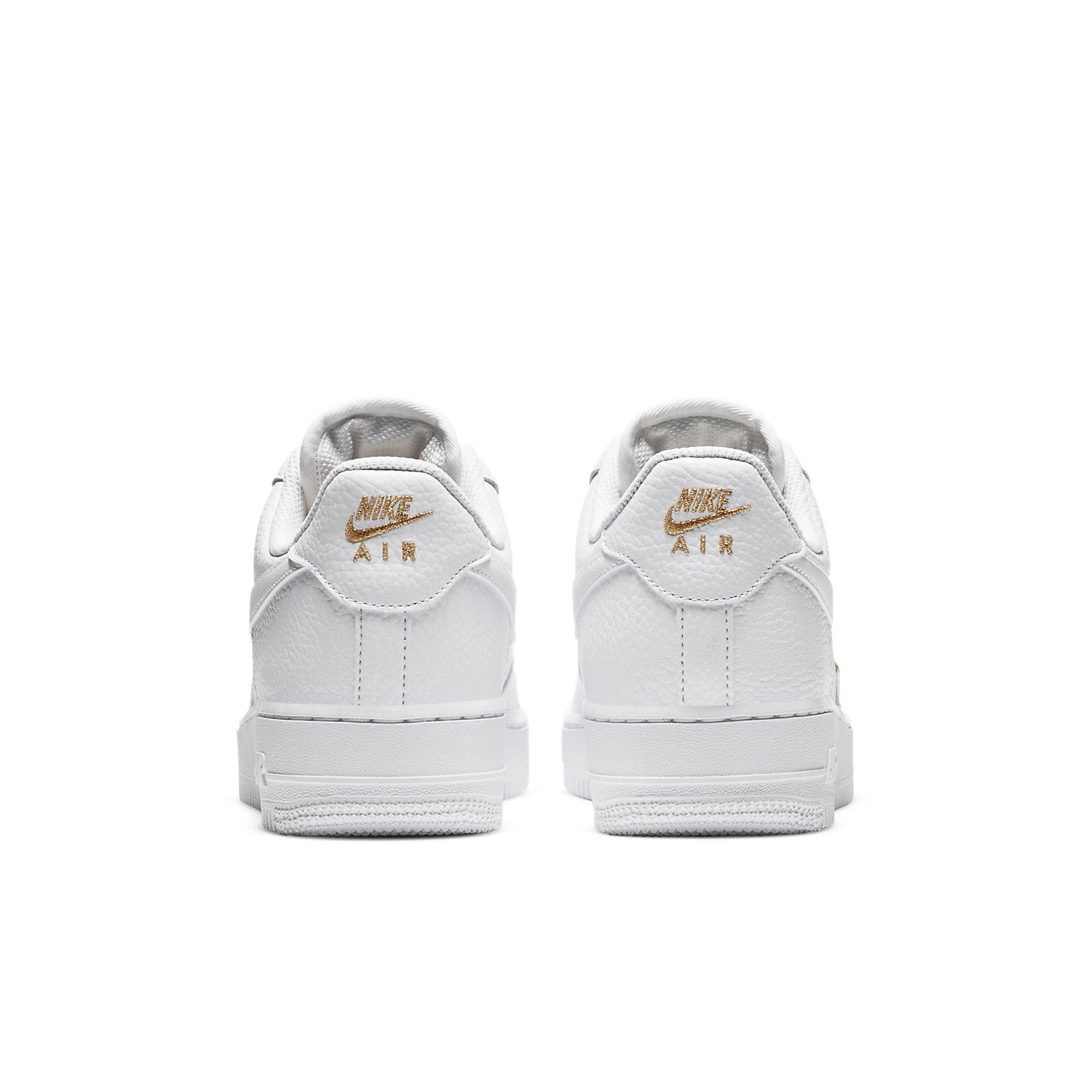 (WMNS) Nike Air Force 1 '07 Essential 'White Metallic Gold' CT1989-100 - 5