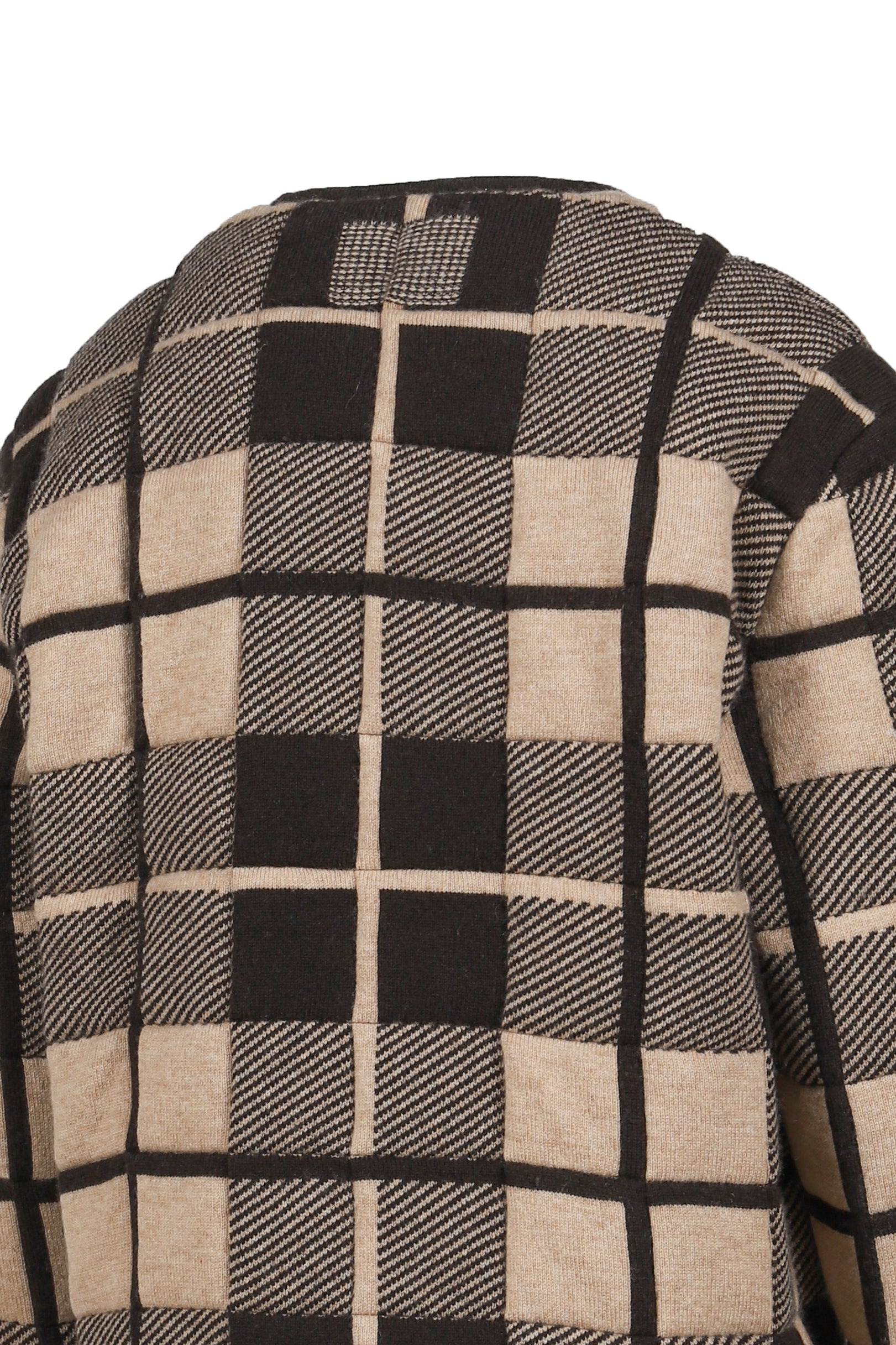 Quilted Plaid Liner Jacket - 8