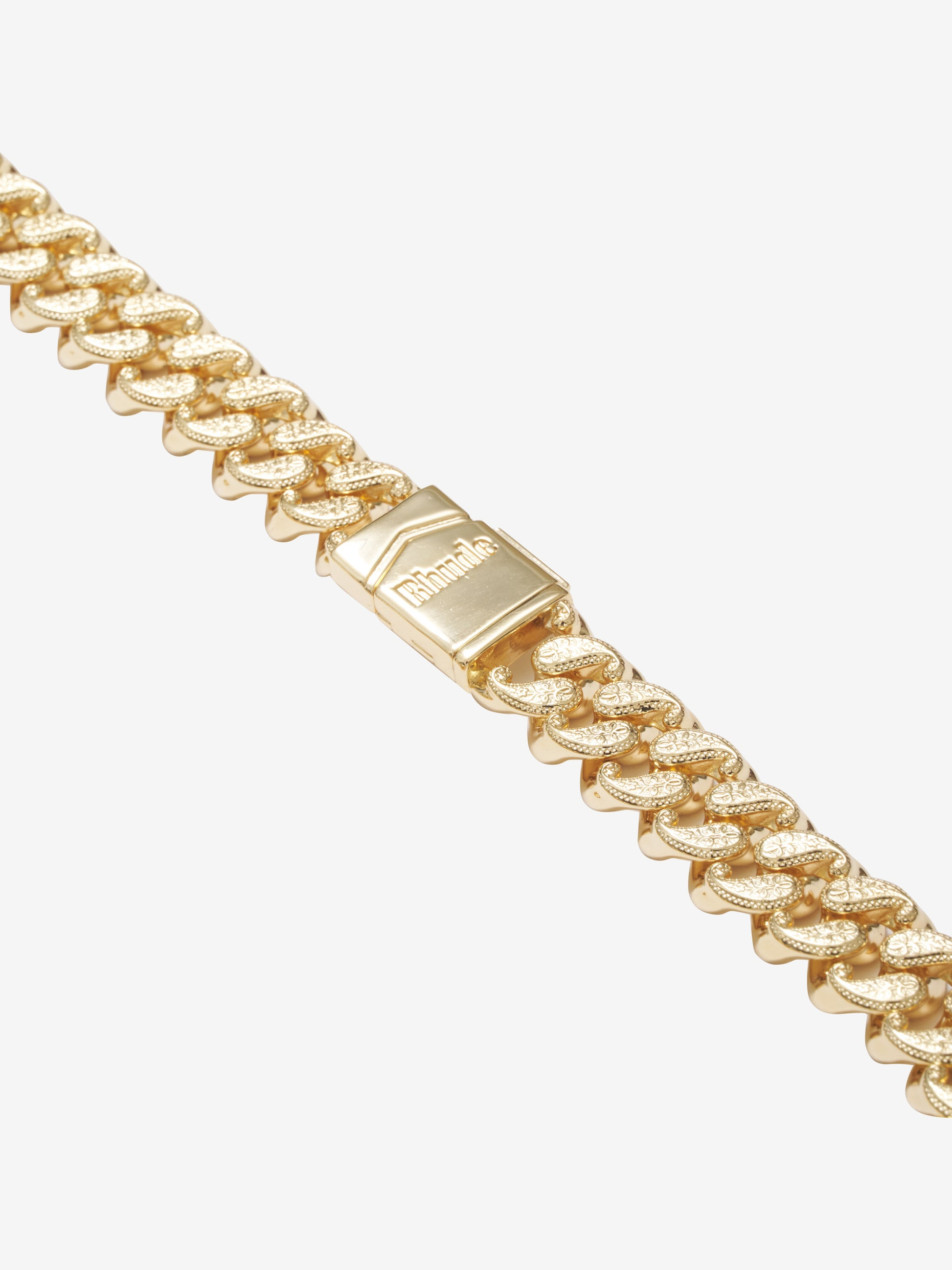 PAISLEY CUBAN LINK NECKLACE - 3