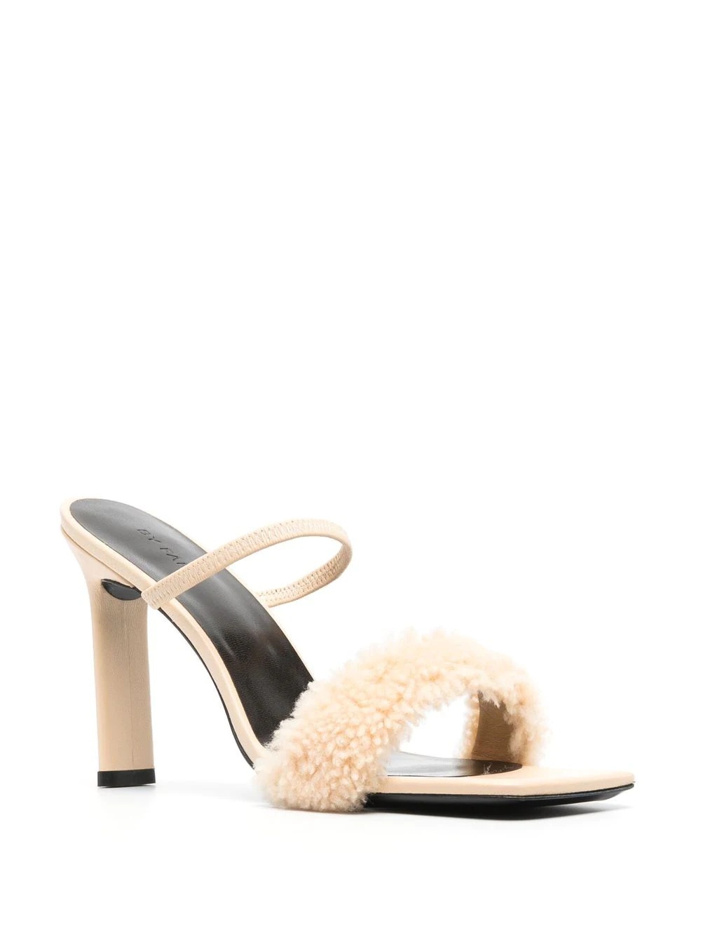 100mm Ada shearling sandals - 2