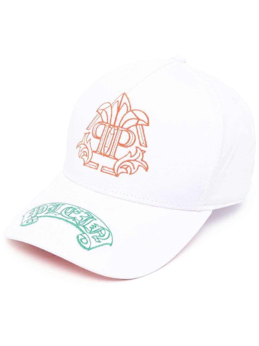 embroidered-logo detail baseball cap - 1