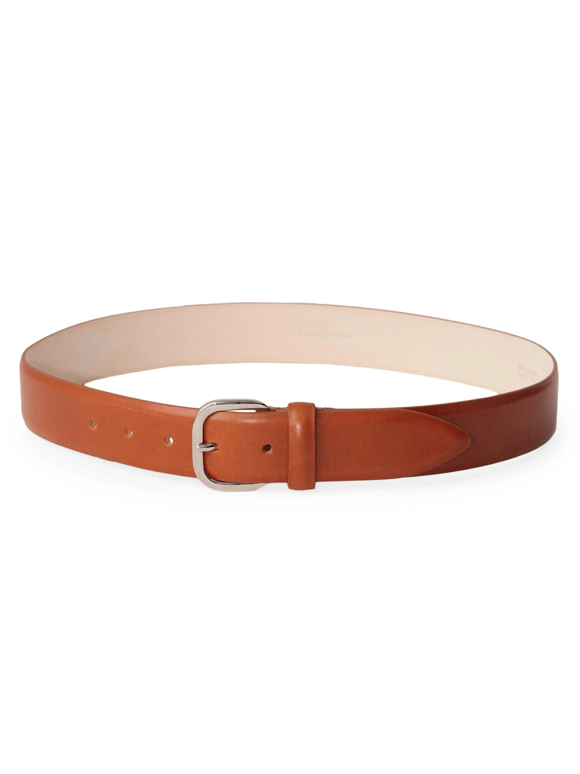 Women's Jeanne Leather Belt - Terre Silver - 1
