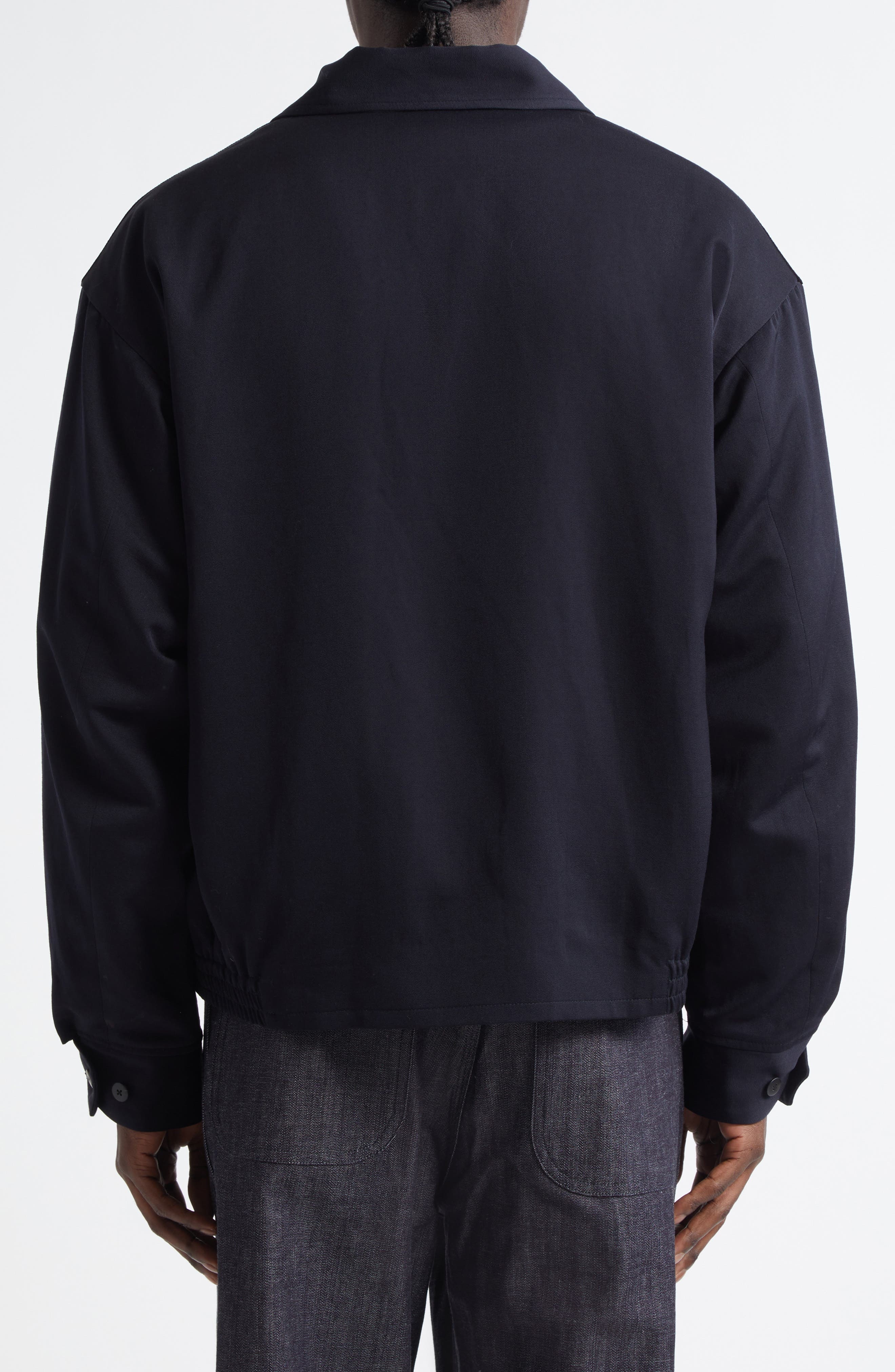 VISVIM Mayfield Swing Zip Jacket in Navy at Nordstrom - 3