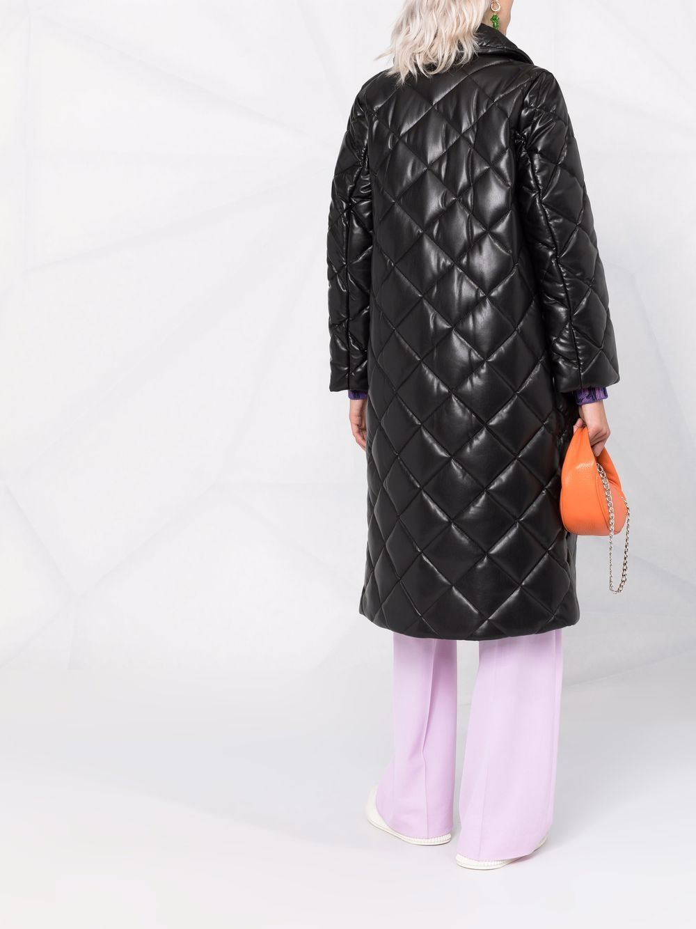 Dorothea diamond-quilted coat - 5