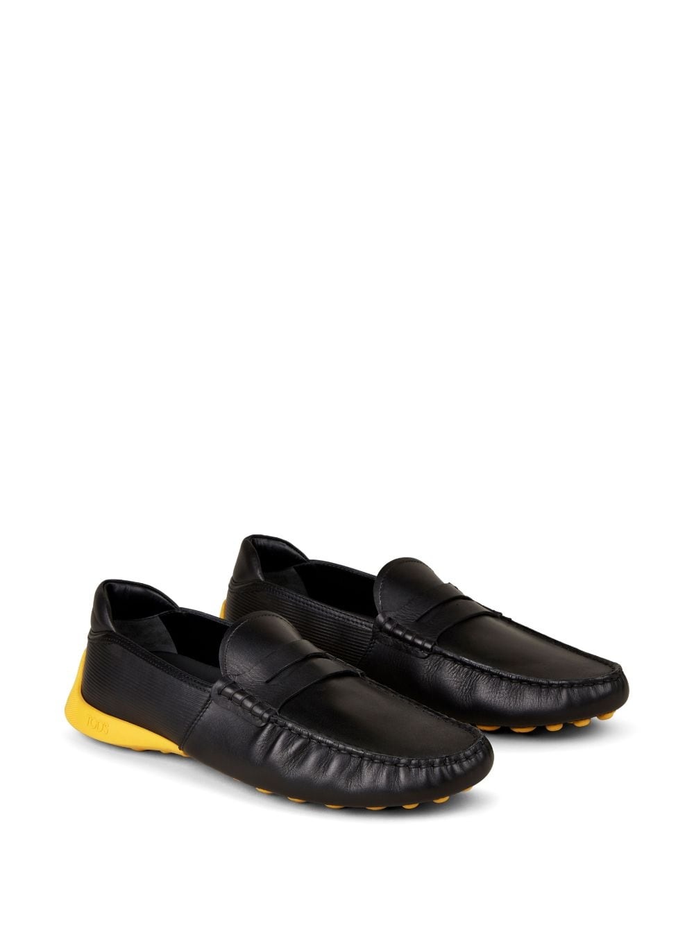 Automobili Lamborghini slip-on leather driving shoes - 2