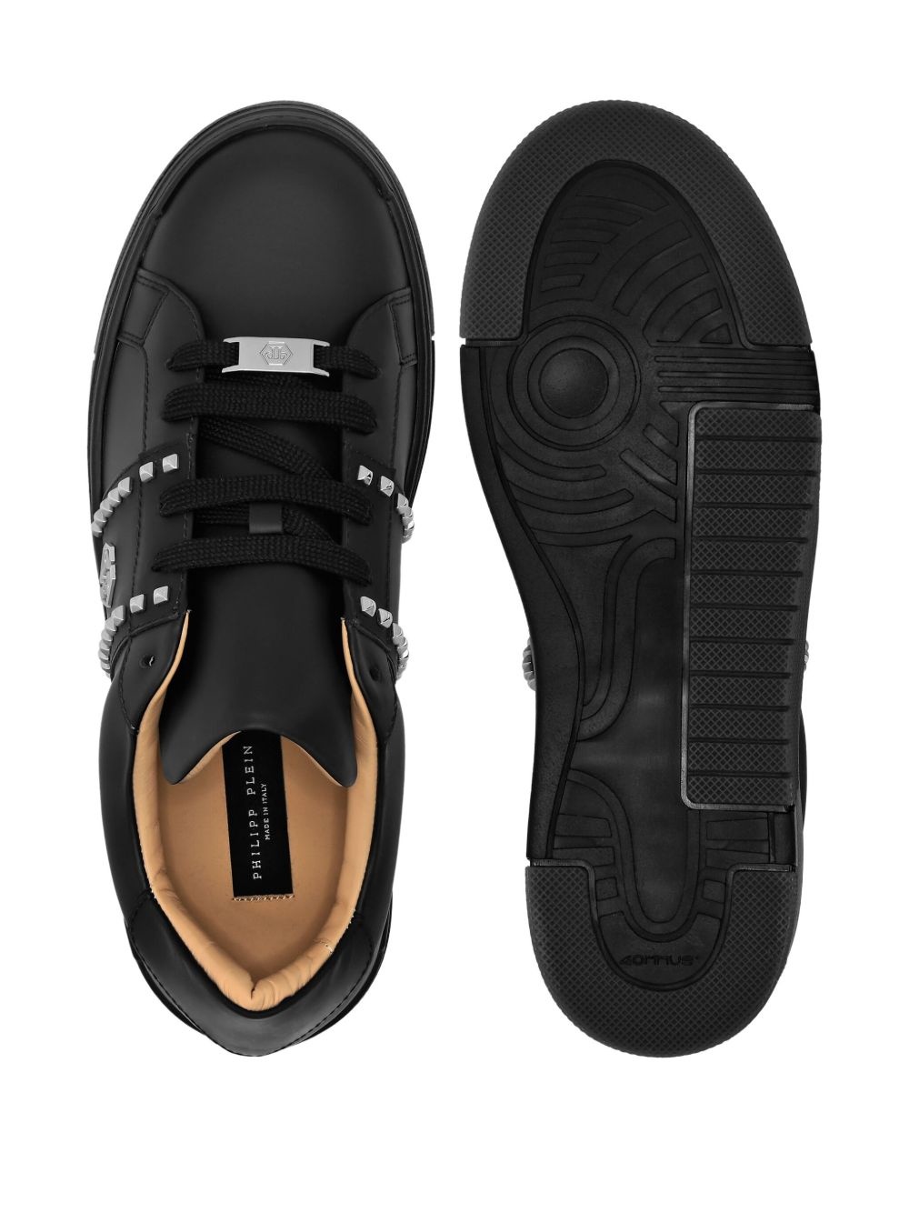 leather sneakers - 4