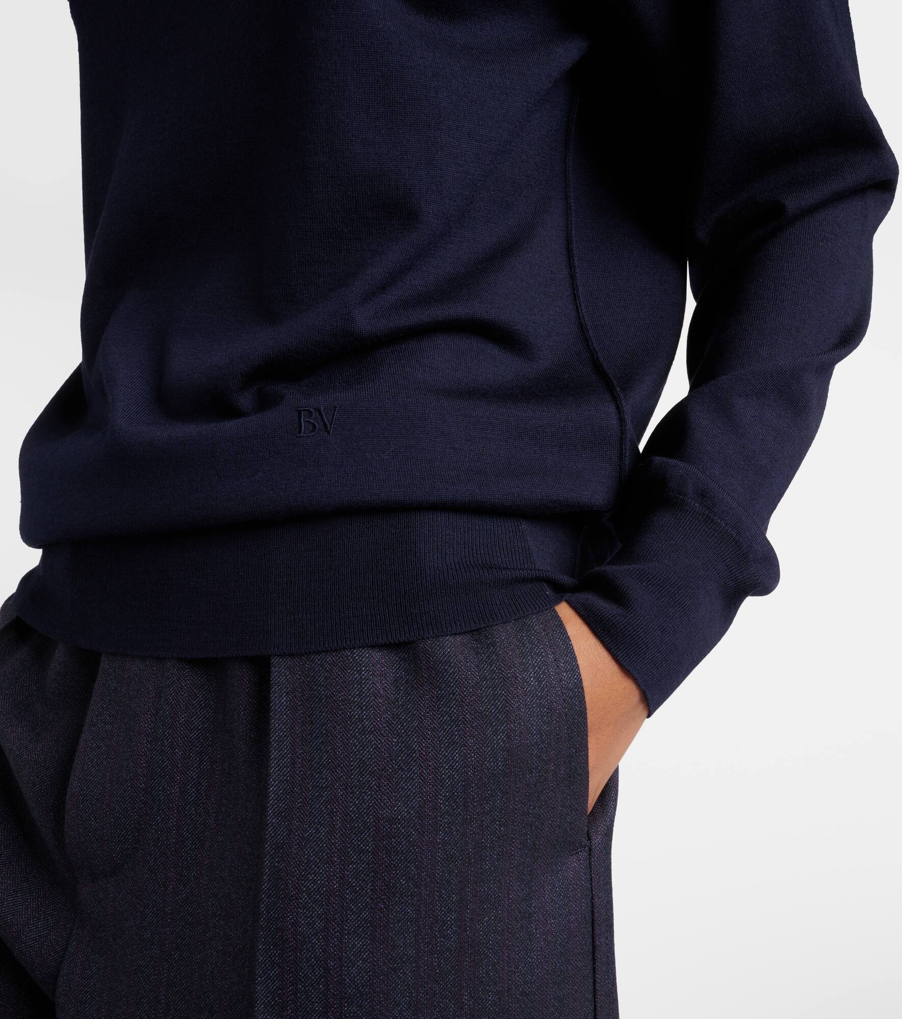 Wool polo sweater - 5