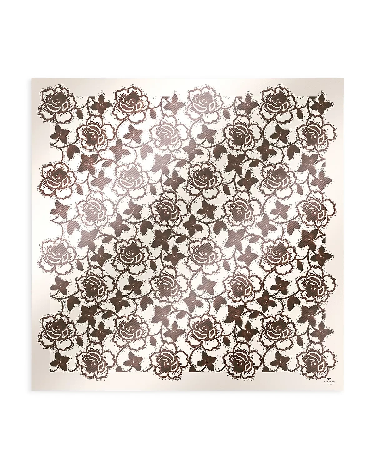 Silk Square Scarf - 1