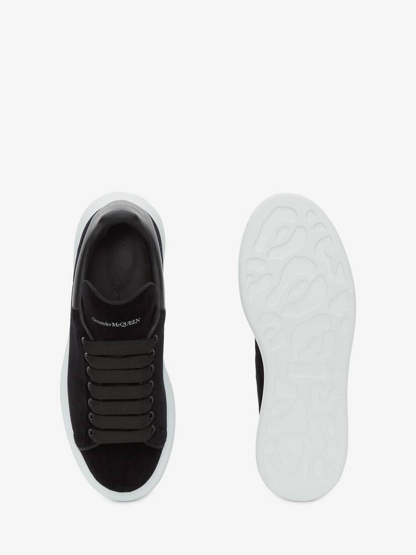 Oversized Sneaker in Black - 4